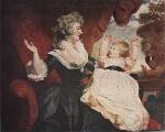 Duchess of Devonshire and a child by Reynolds