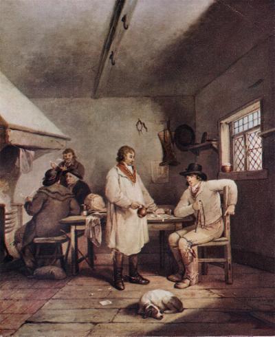 An Ale-house Interior by Morland