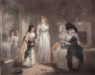A Visit to the Boarding School by Morland