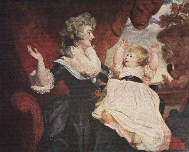 The Duchess of Devonshire and child by Sir Joshua Reynolds