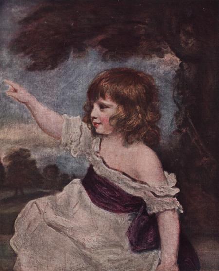 Portrait of Master Hare by Reynolds