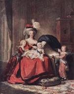 Marie Antoinette and her children