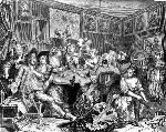 The Rake's Progress. Plate III. The Orgy.