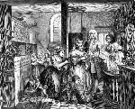 The Rake's Progress. Plate V. The Marriage.