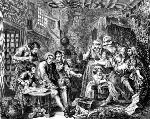 The Rake's Progress. Plate VII. The Debtor's Prison.
