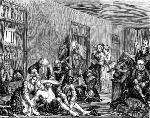 The Rake's Progress. Plate VIII. The Rake in a Madhouse.