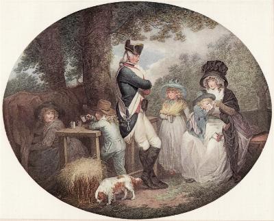 Click to enlarge St. James's Park by Morland